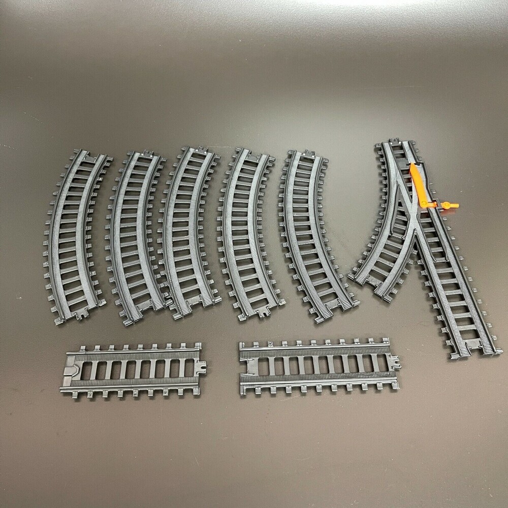 Jakks Pacific 2012 Power Trains Tracks Replacement‎ Add-on Parts Toy Lot of 8